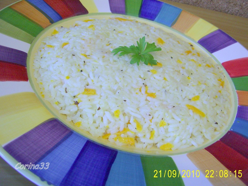 Pilaf de orez cu morcov