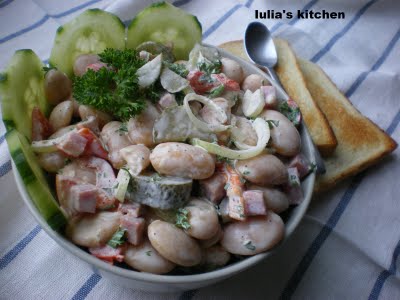 Salata de fasole boabe