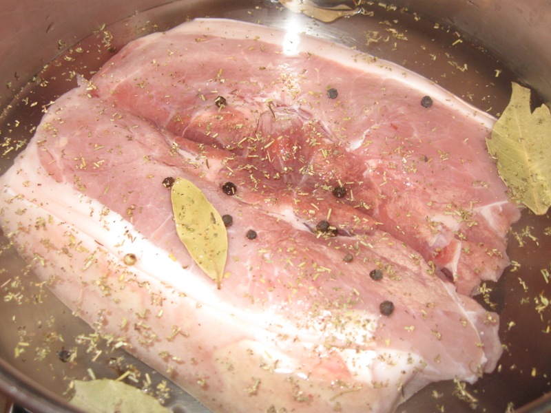 Jambon de porc la cuptor