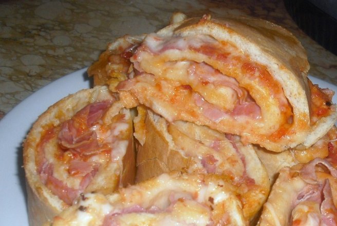 Rulada de pizza