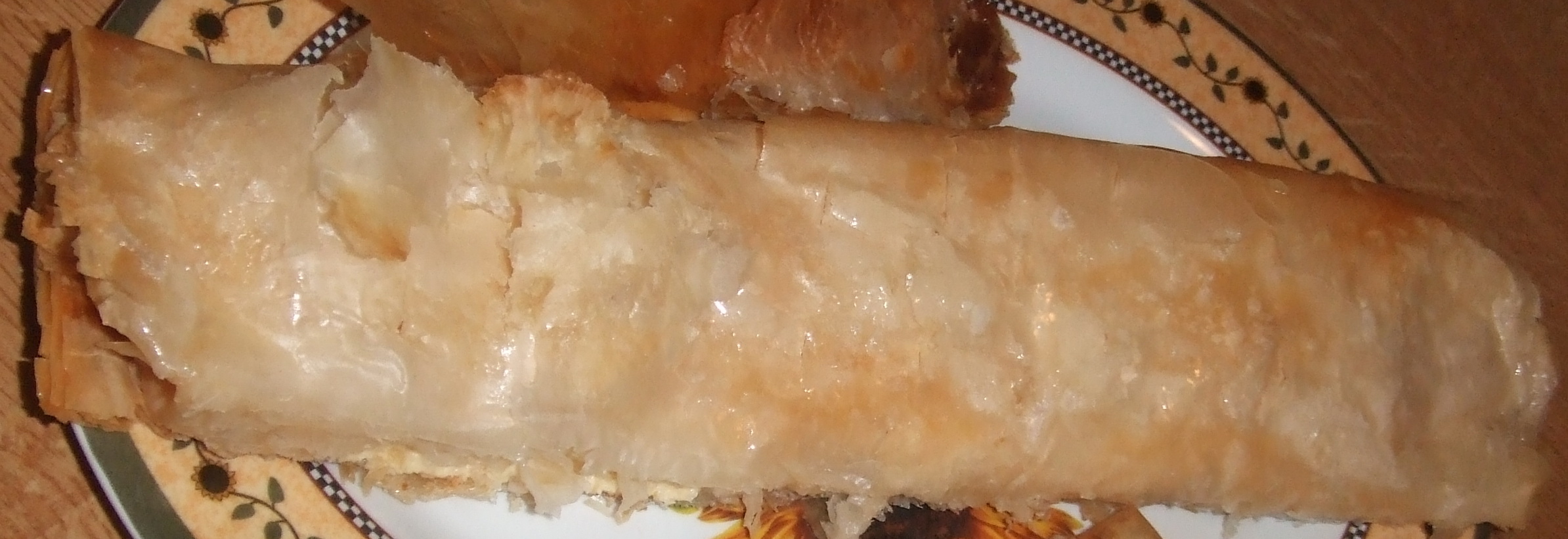 Strudel cu branza dulce