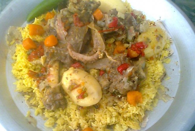 Mansaf(cea mai veche mincare beduina)