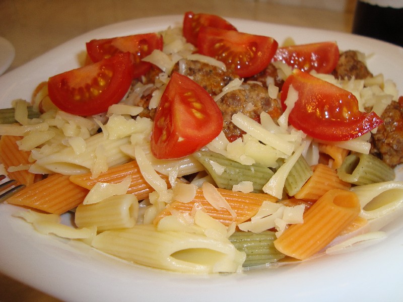 Mezze Penne Tricolore