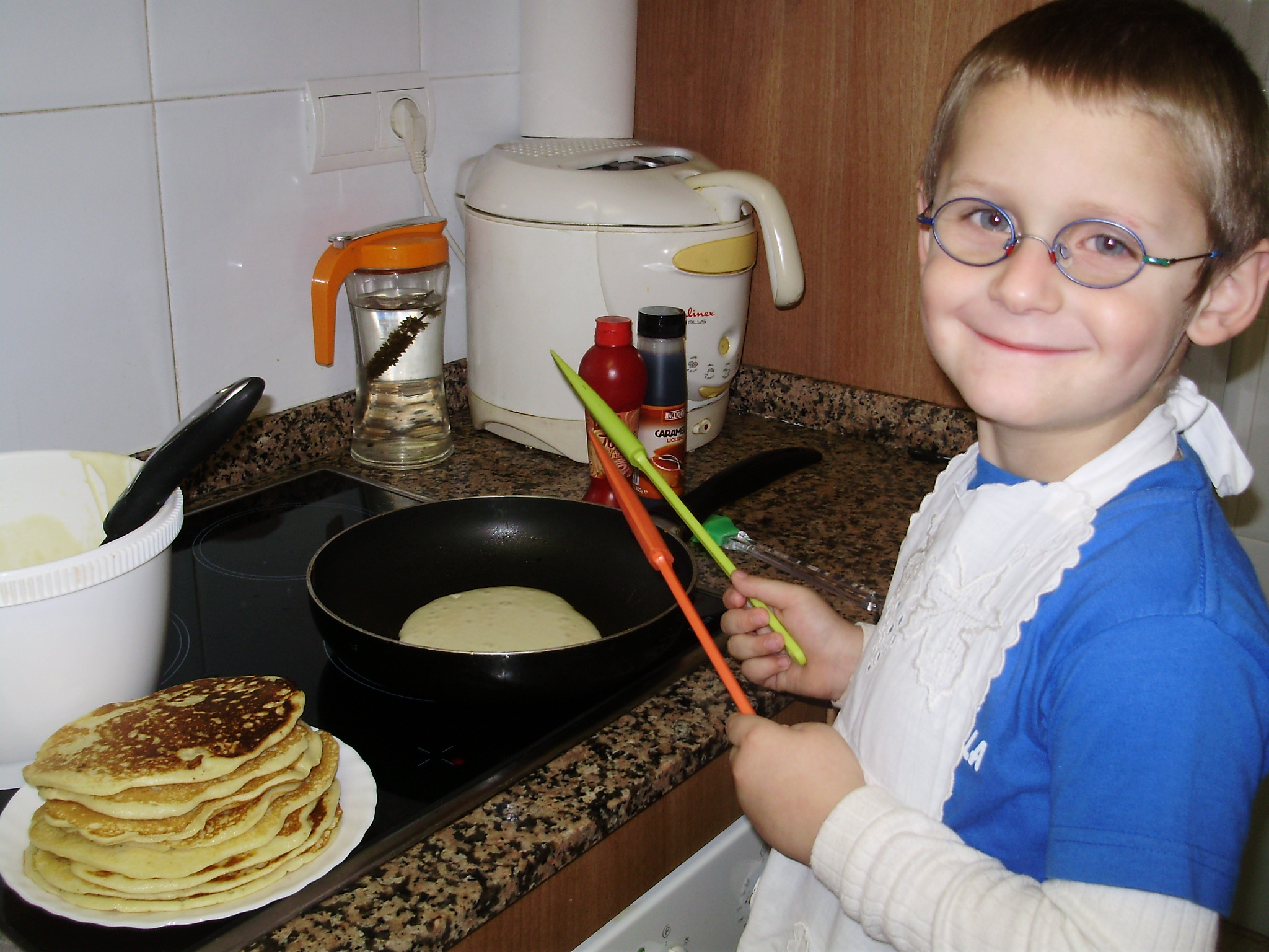 Pancakes cu mascarpone