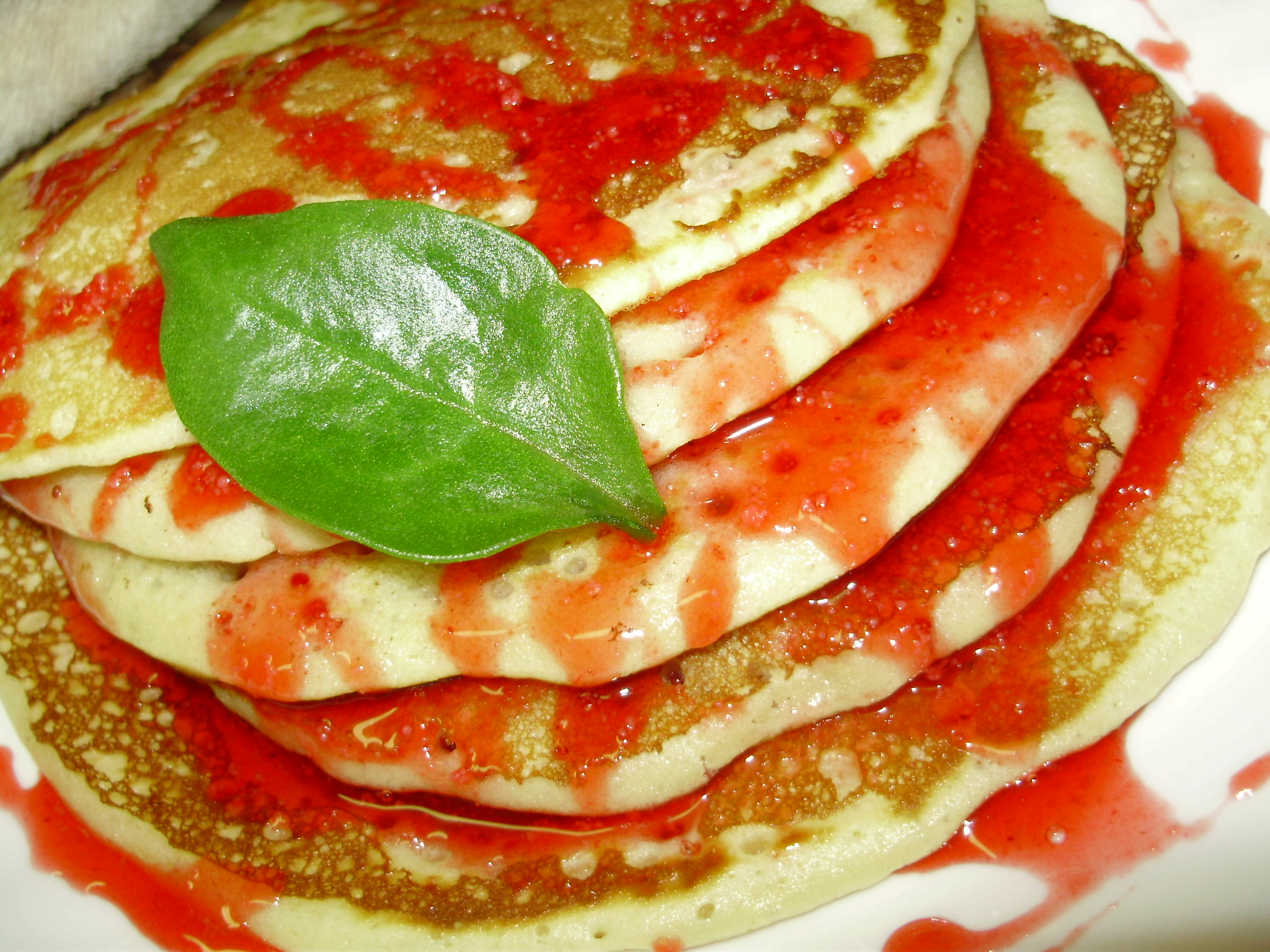 Pancakes cu mascarpone