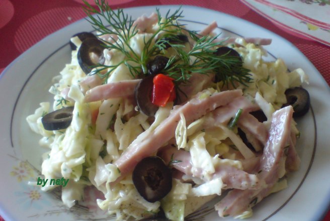 Salata de varza cu maioneza