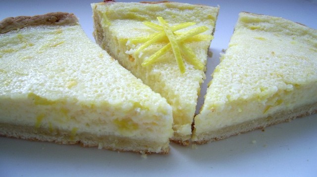 Cream cheese tart