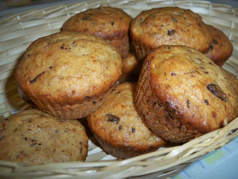 Muffins cu banane