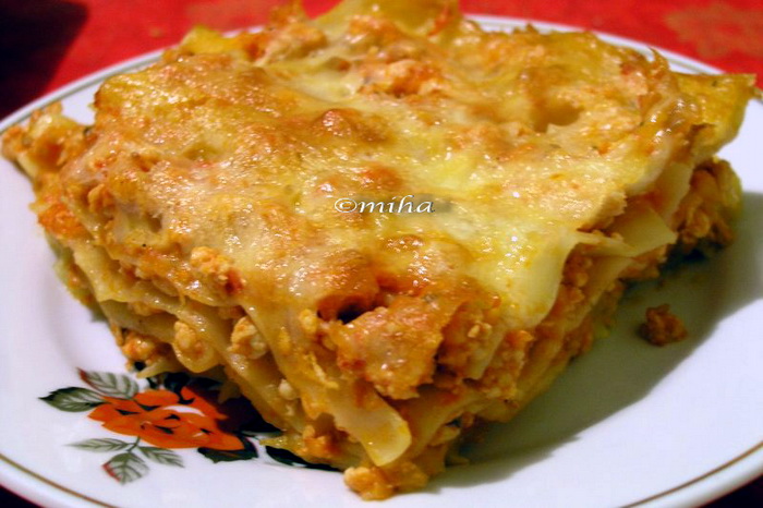 Lasagna cu carne