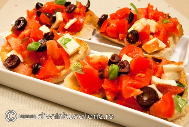 Bruschete caprese