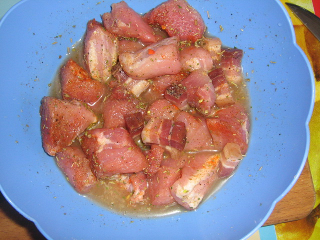 Tocanita din carne de porc cu couscous