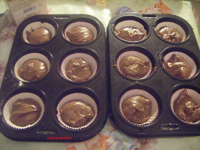 Cupcakes cu ciocolata