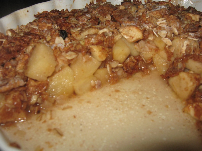 Apple crisp (sau mai bine crontz cu mar )