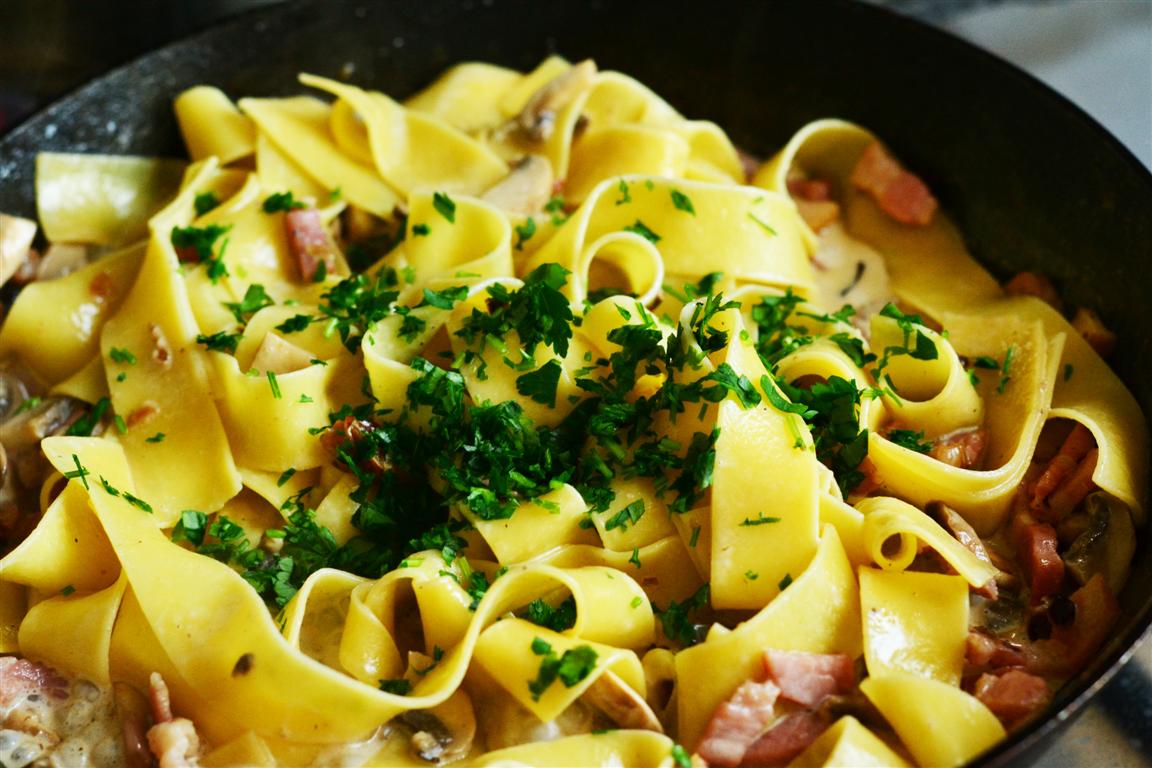 Pappardelle porcini