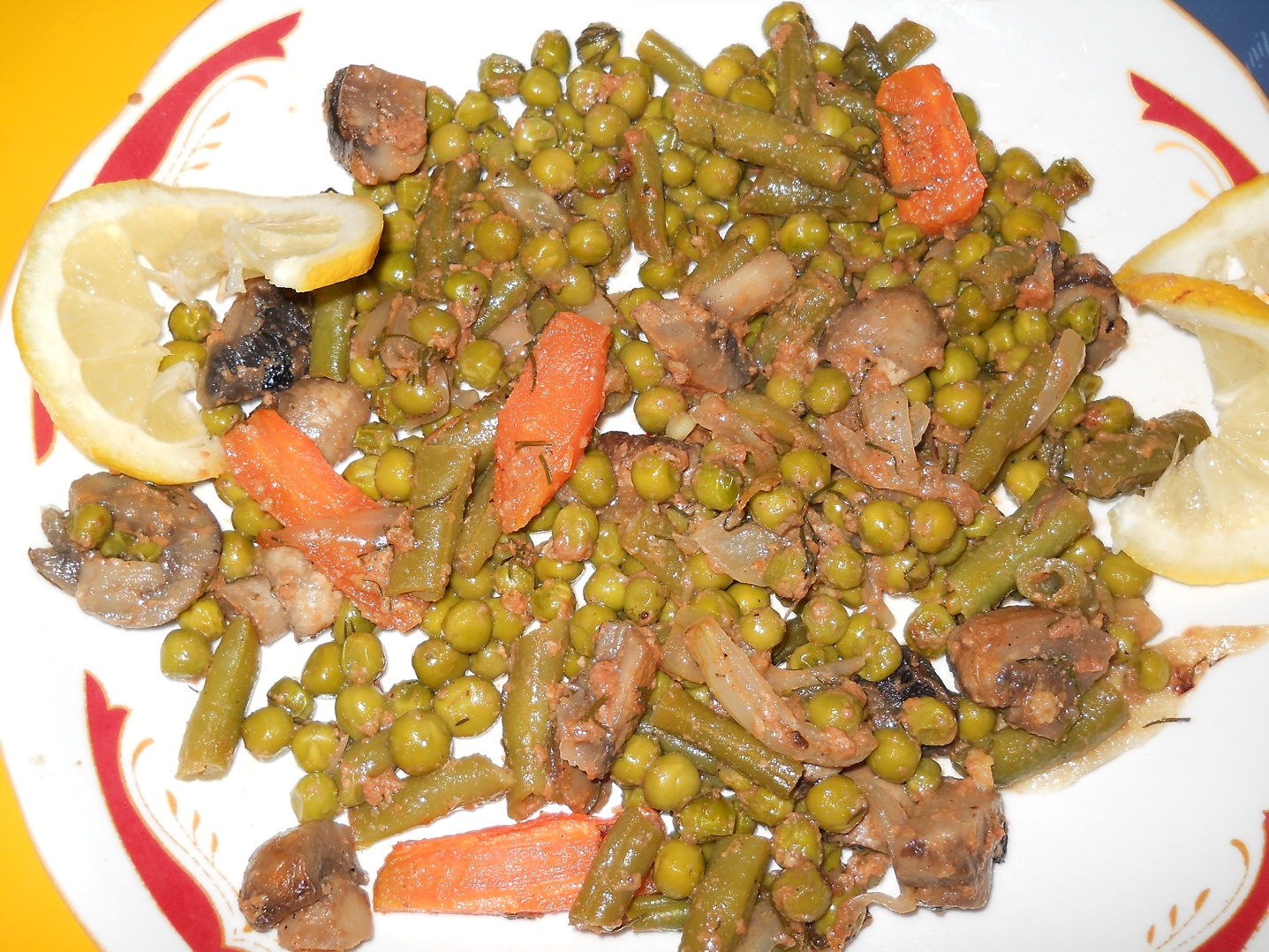 Legume la cuptor