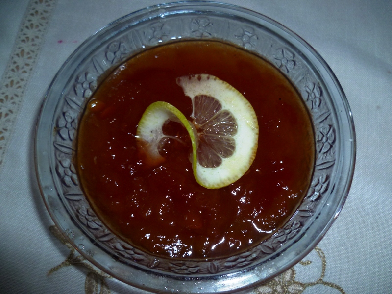 Dulceata de pepene rosu