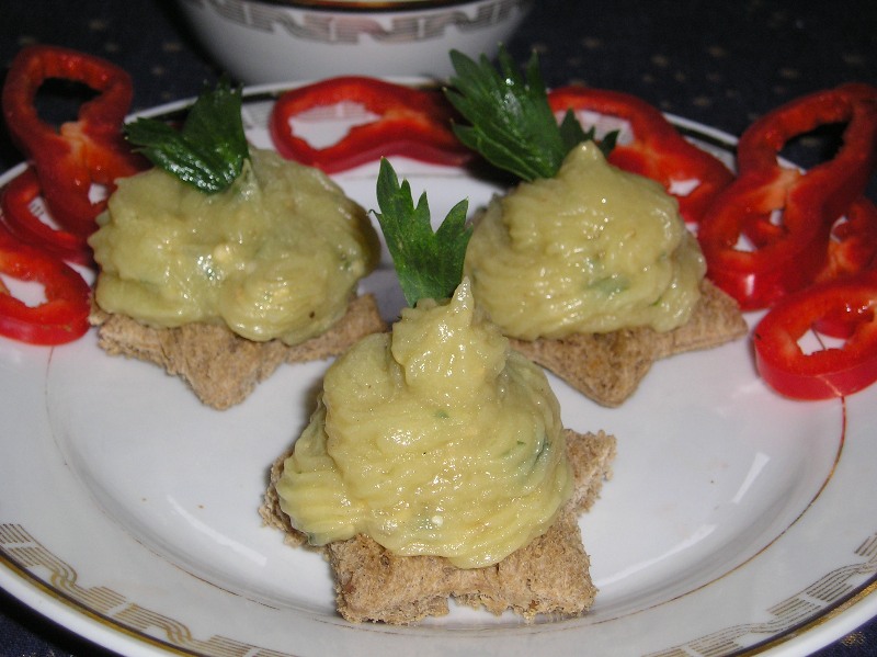 Salata de vinete si ardei copti