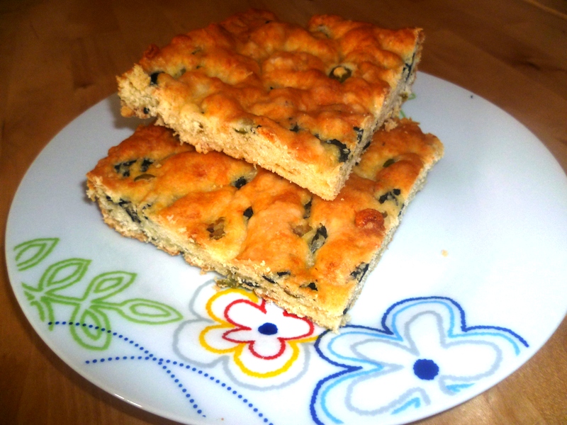 Focaccia cu masline