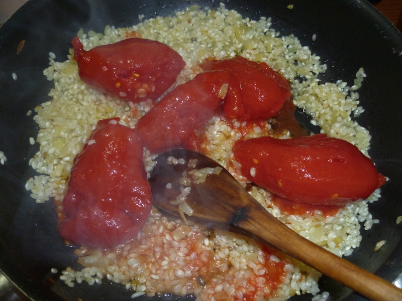 Risotto al pomodoro