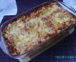 Reteta de lasagne cu carne de pui, cu sos bechamel si mozarella-1