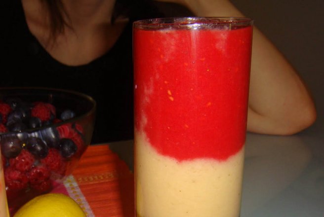 Smoothie tricolor