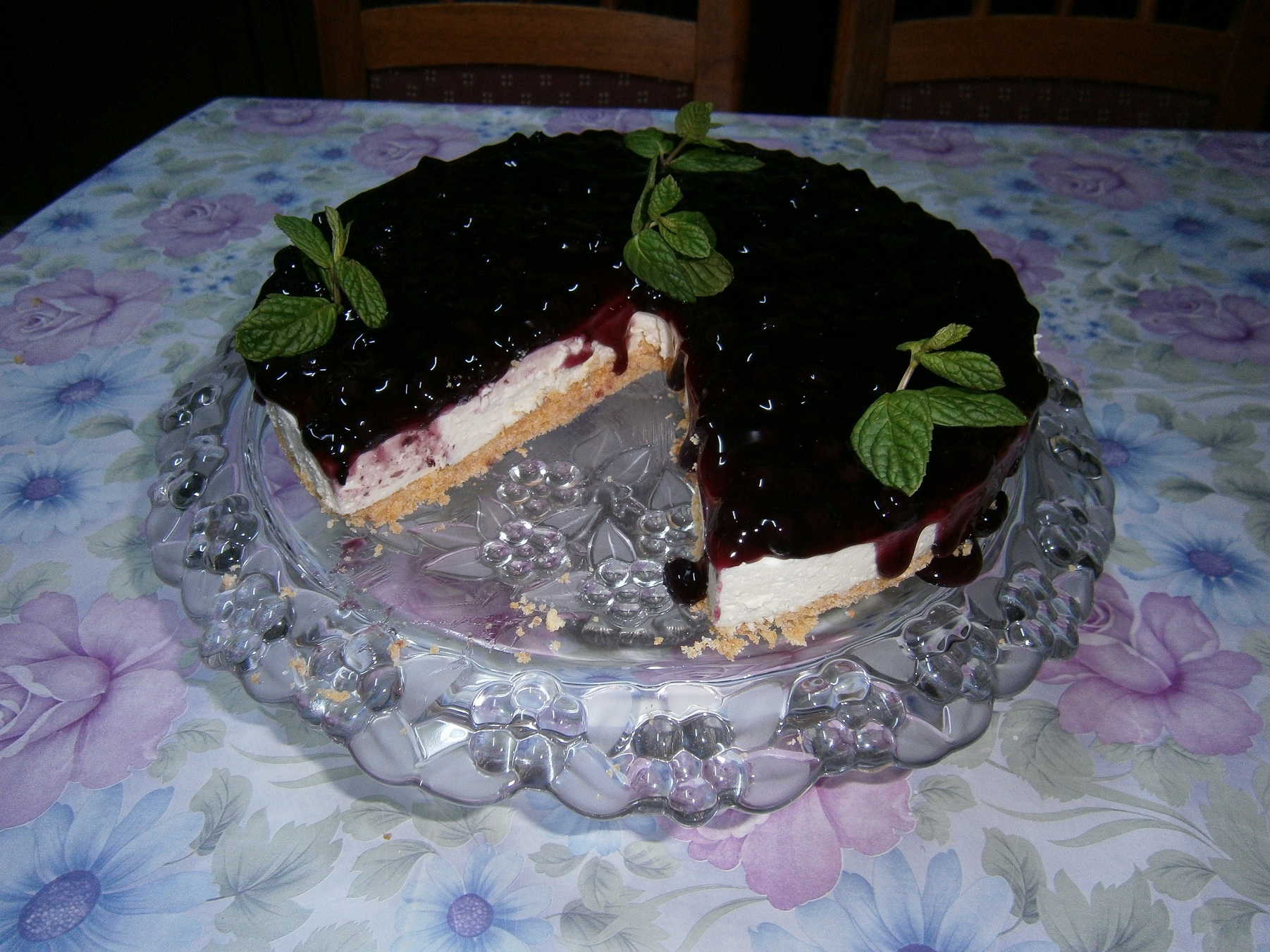 Cheesecake cu coacaze