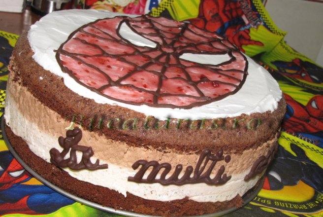 La multi ani, Vladut de 7 anisori!--- TORT SPIDERMAN---