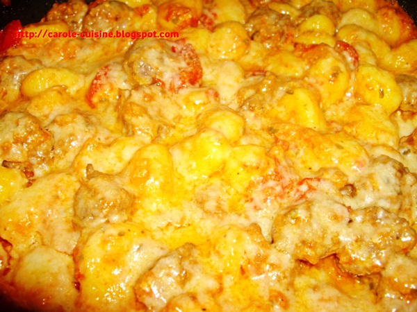 Gratin de gnocchi