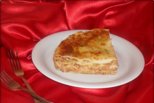 Lasagna cu piept de pui si foi proaspete