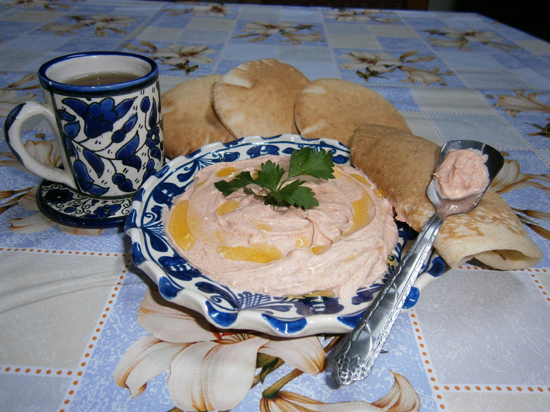 “Labaneh” cu chili-“Labaneh harra”