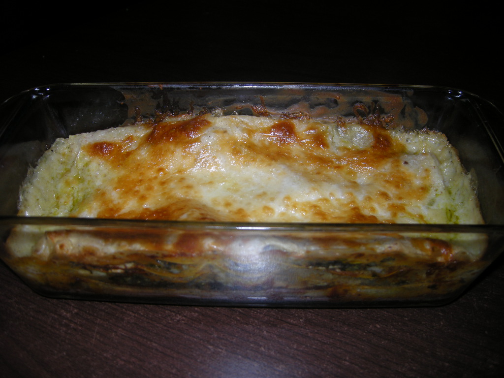 Lasagna cu spanac