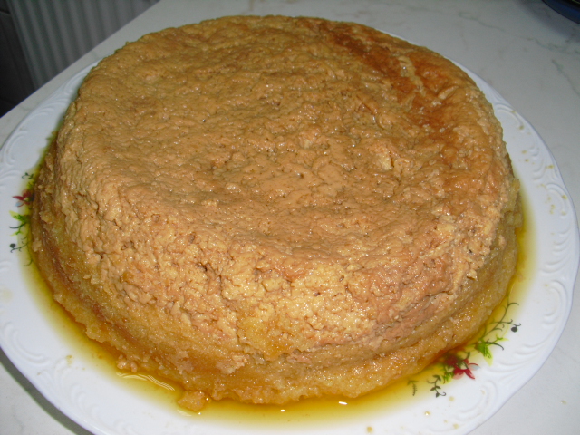 Tort cu crema de zahar ars