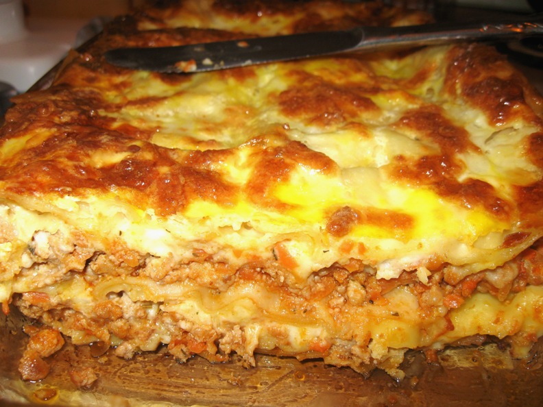 Lasagne cu carne tocata