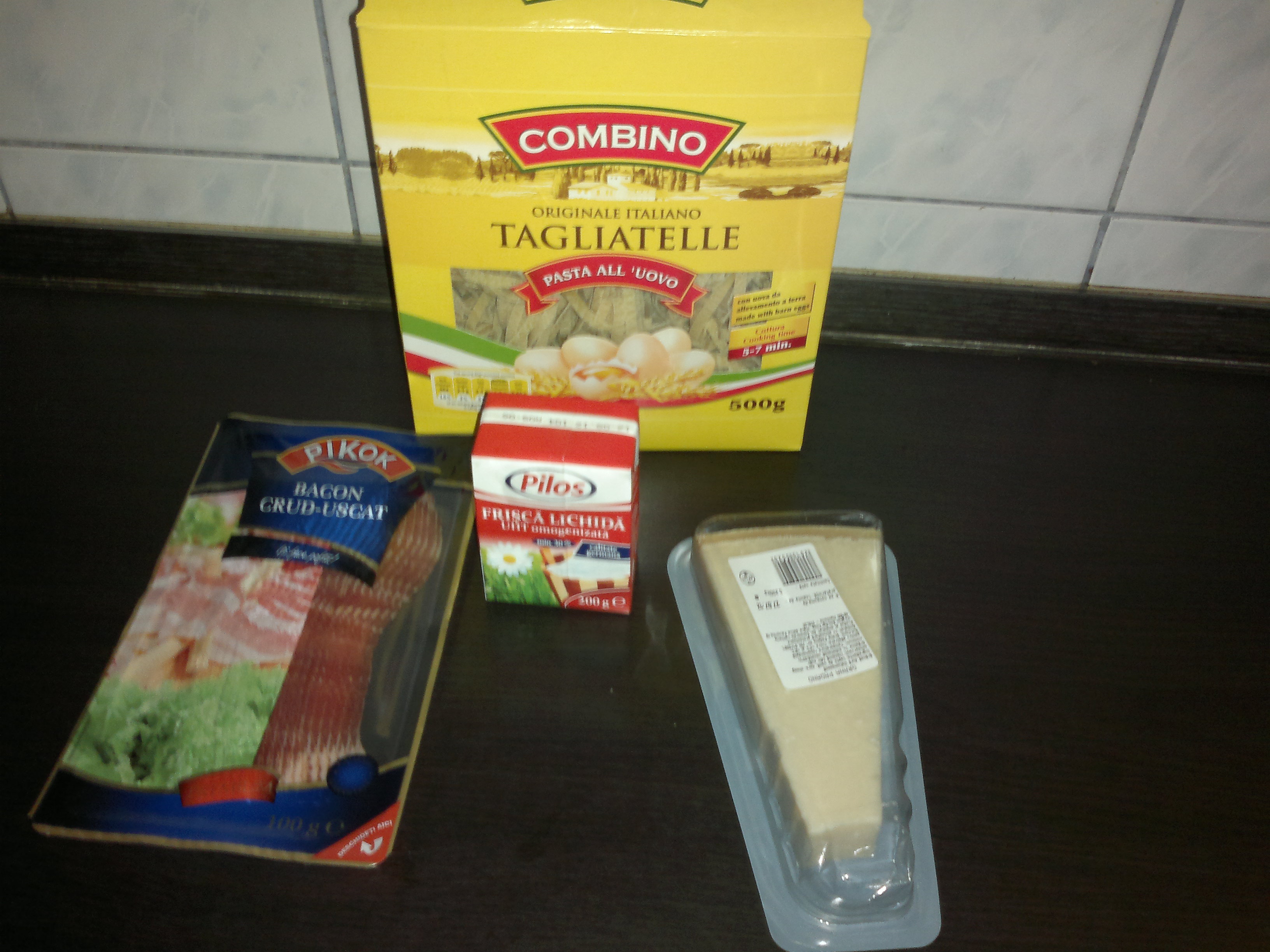 Paste carbonara