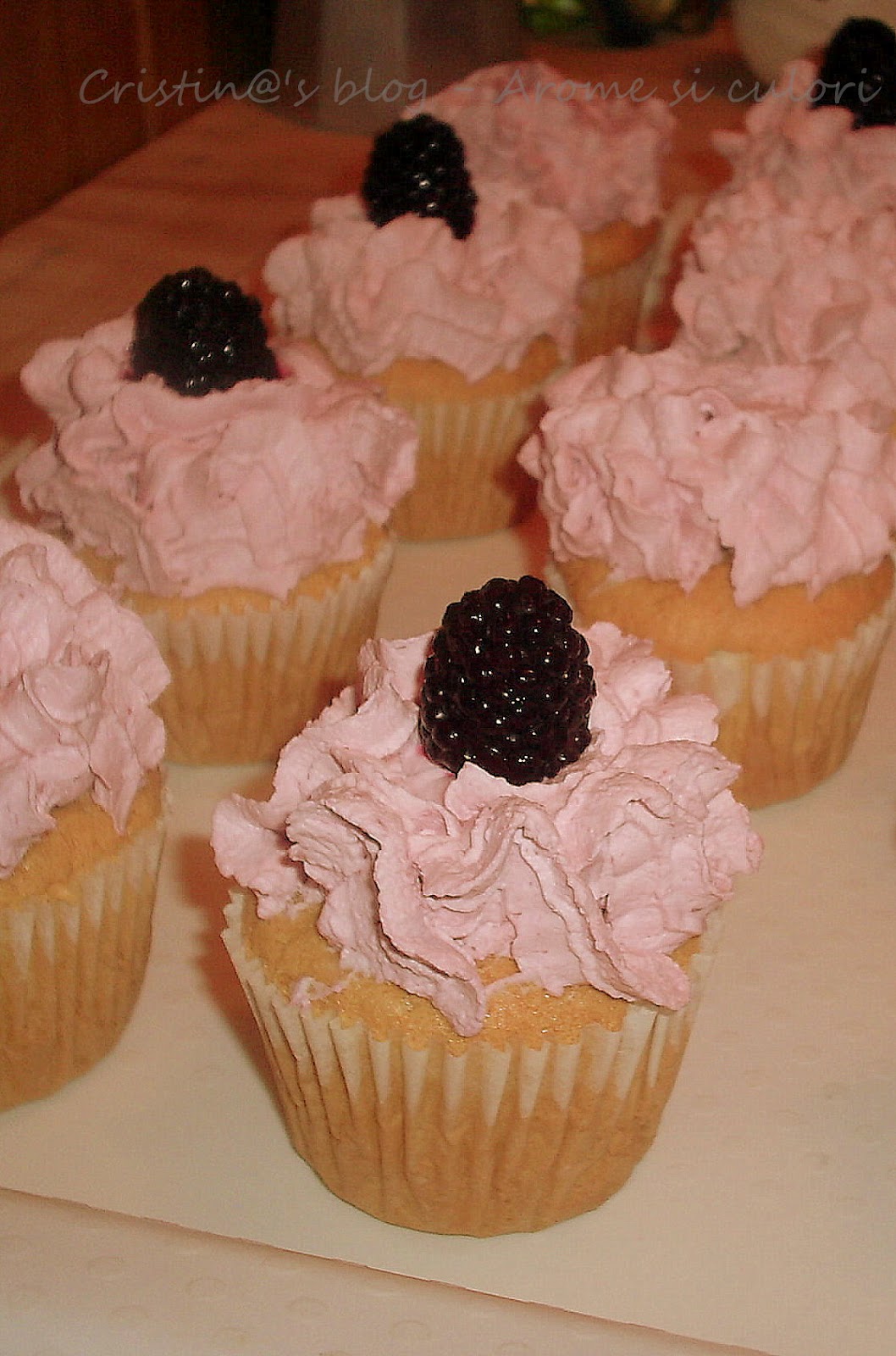 Pink cupcakes