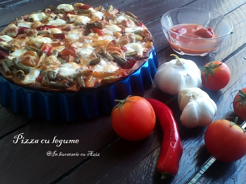 Pizza cu legume