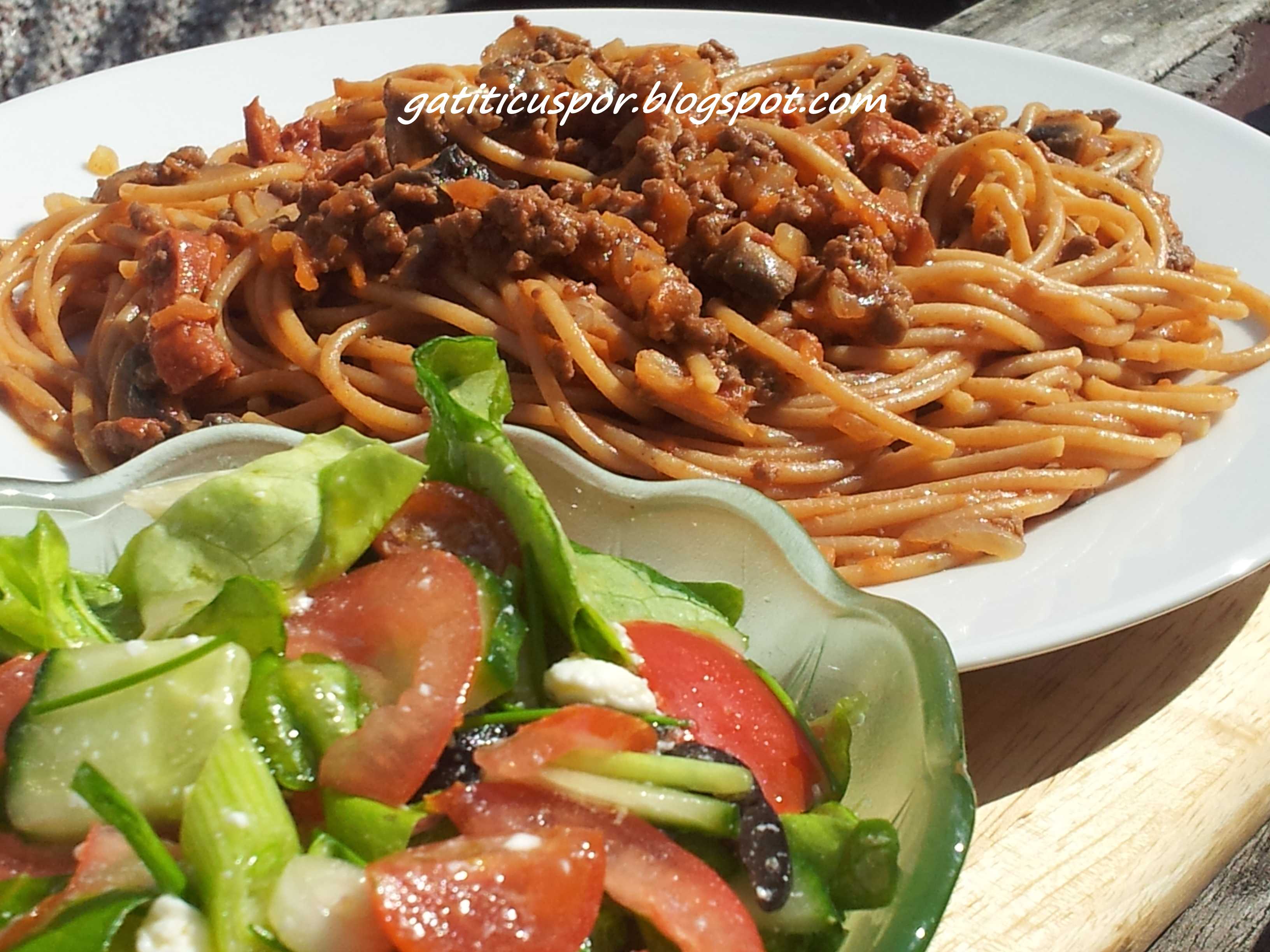 Spaghetti Bolognese a la Ana