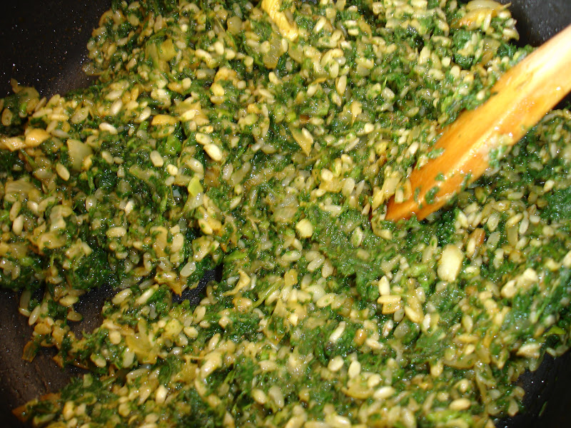 Pilaf de urzici