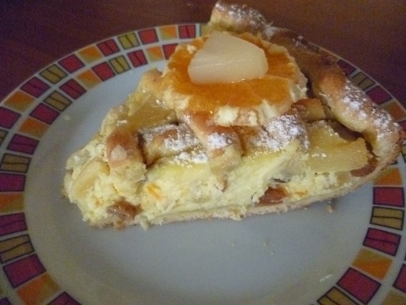 Crostata cu ricotta