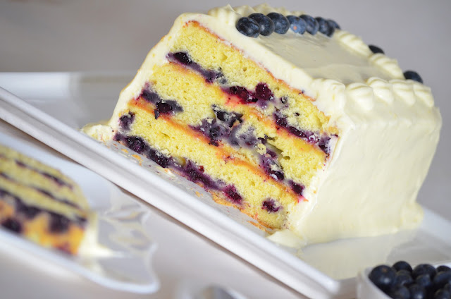 Lemon Blueberry Cake