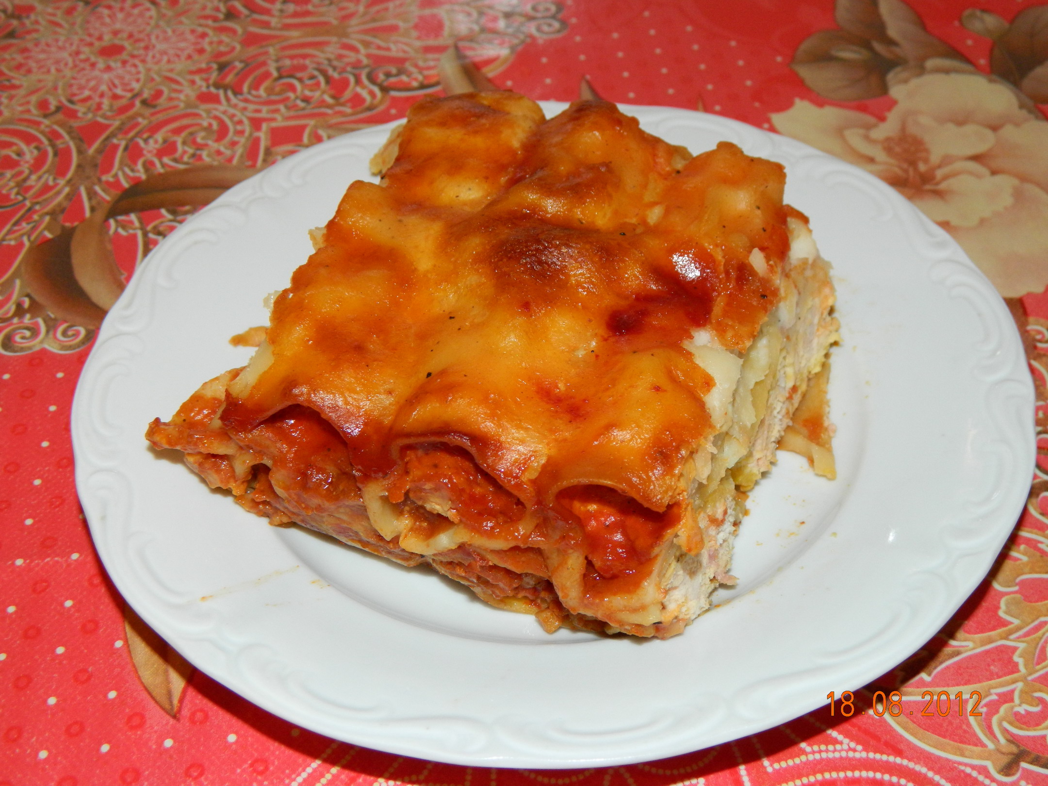 Cannelloni cu sos bechamel