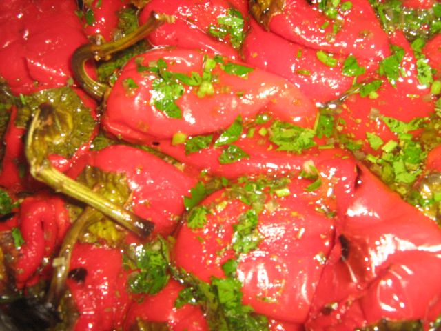 Salata de ardei copti