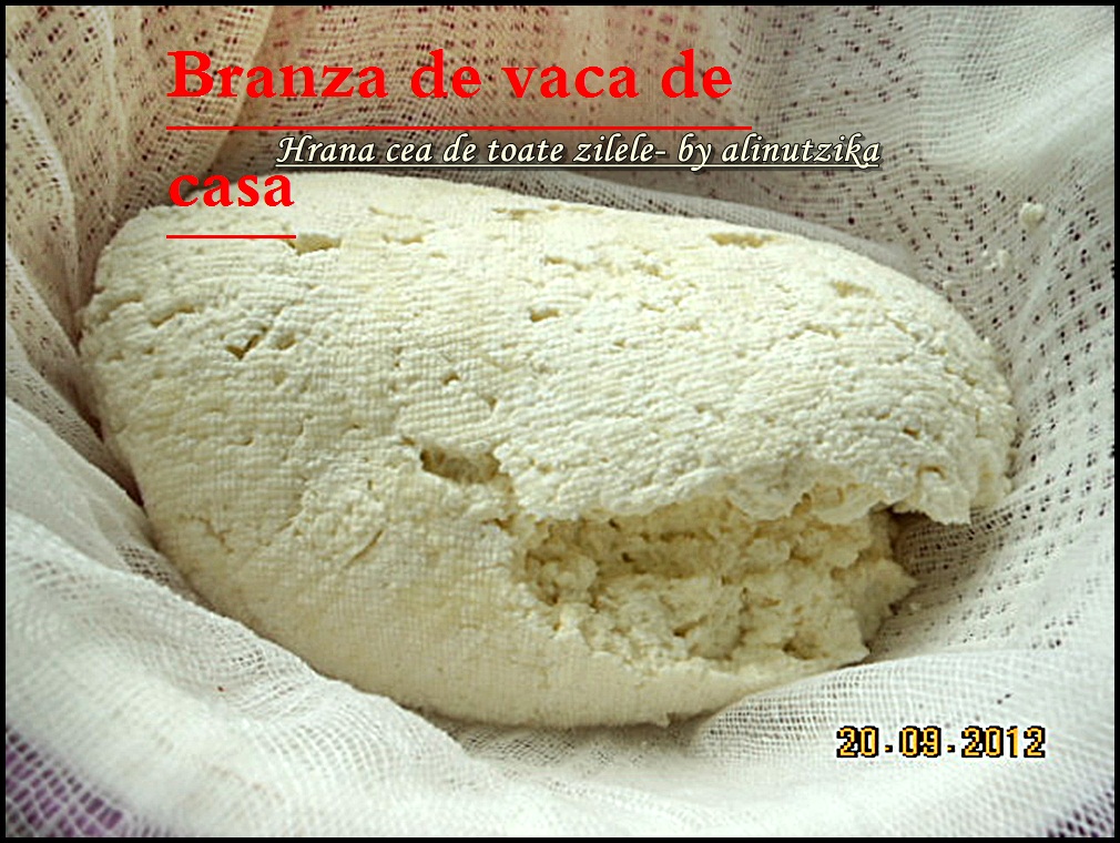 Branza de vaci   -moduri diferite de a face branzica de casa