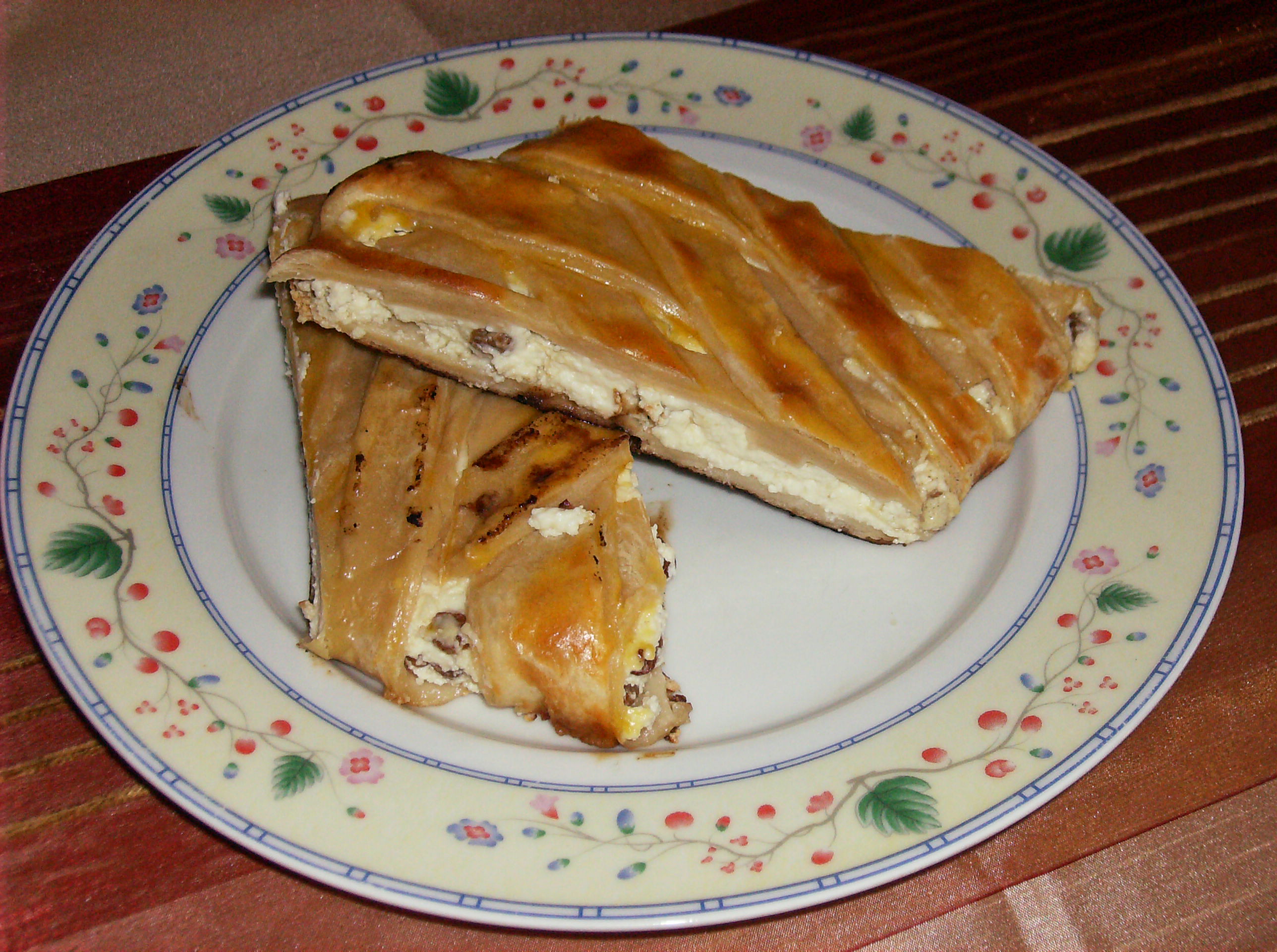 Strudel cu branza dulce