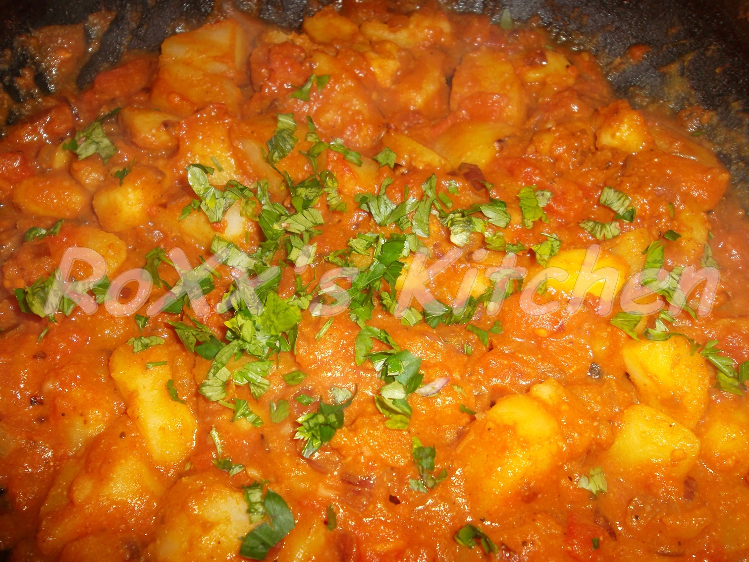 Dum Aloo (Curry de cartofi)