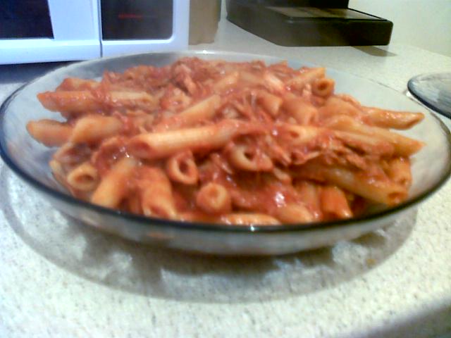 Penne rigate cu ton