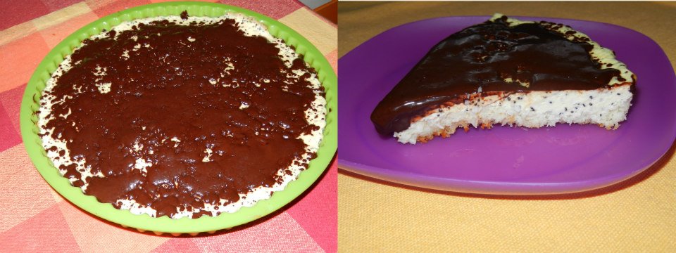 Tarta cu iaurt si mac