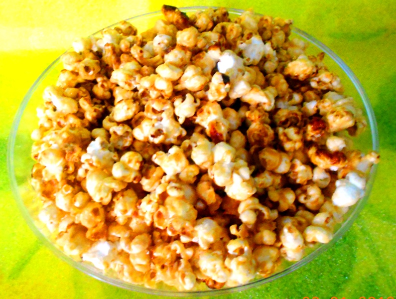 Popcorn caramel