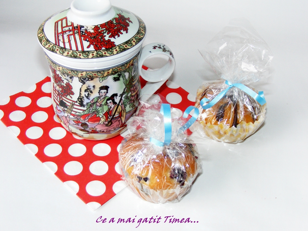 Muffins cu portocale