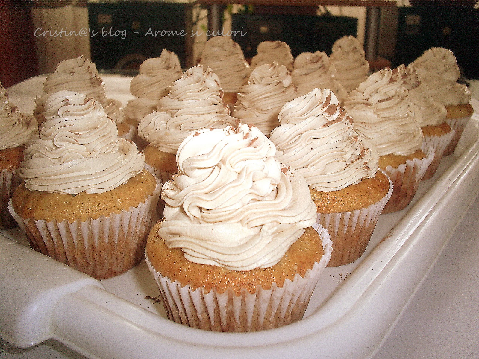 Capuccino cupcakes